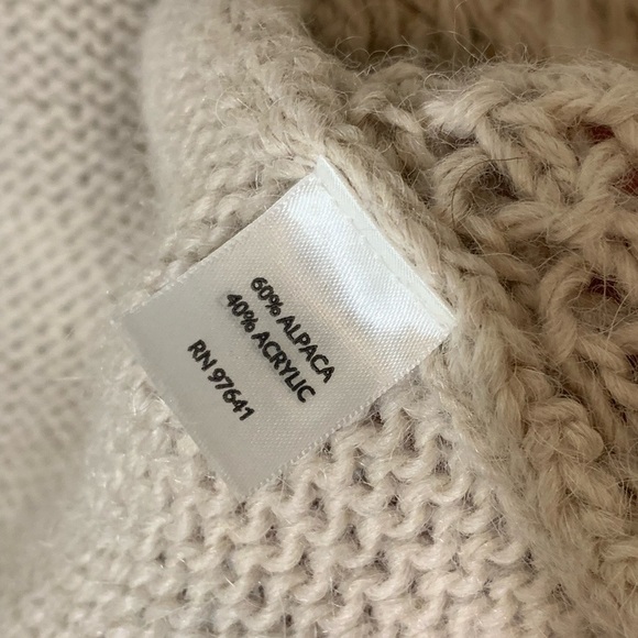 J.Jill Sweater Vest 60% Alpaca Size MP - Picture 4 of 6